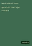 Cover-Bild zum Titel 'Dynastische Forschungen' von 'Leopold Freiherr von Ledebur'