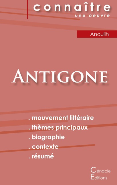 Fiche de lecture Antigone de Jean Anouilh (Analyse littéraire de référence et résumé complet) - Jean Anouilh