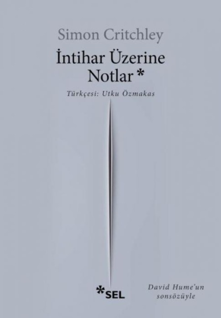 Intihar Üzerine Notlar - Simon Critchley