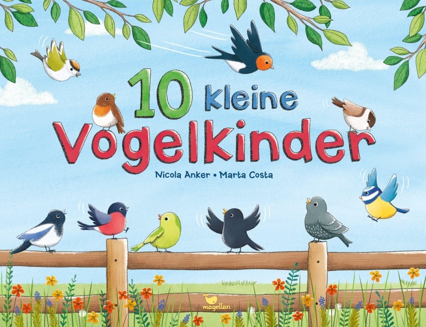 10 kleine Vogelkinder - Nicola Anker