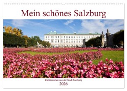 Cover-Bild zum Titel 'Mein schönes Salzburg (Wandkalender 2026 DIN A2 quer), CALVENDO Monatskalender' von 'Christa Kramer'