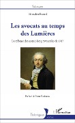 Cover-Bild zum Titel 'Les avocats au temps des Lumières' von 'Evrard'