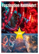 Cover-Bild zum Titel 'Faszination Raumfahrt (Wandkalender 2026 DIN A2 hoch), CALVENDO Monatskalender' von 'Steffen Gierok-Latniak'