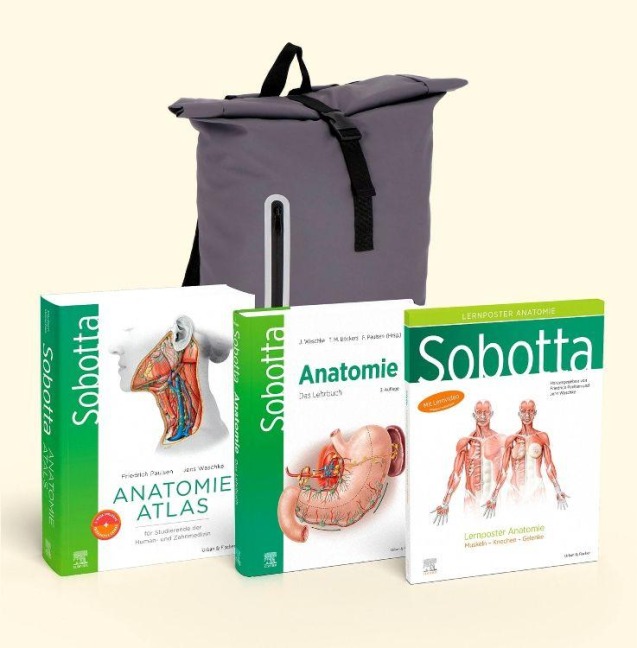 Sobotta Bag Atlas, Lehrbuch und Poster - Limited Edition - Jens Waschke, Friedrich Paulsen, Tobias M. Böckers