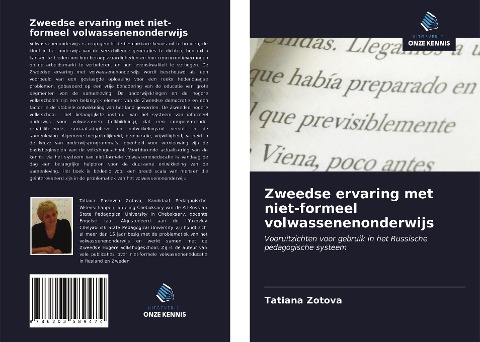 Zweedse ervaring met niet-formeel volwassenenonderwijs - Tatiana Zotova
