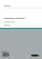 Lehrwerkanalyse zu Puente Nuevo 1 - Daniela Pascoa
