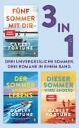 Cover-Bild zum Titel 'Fünf Sommer mit dir / Der Sommer unseres Lebens / Dieser Sommer wird anders (3in1 Bundle)' von 'Carley Fortune'