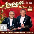 Cover-Bild zum Titel 'Weihnachten Live-inkl.Weihnachtskonzert auf DVD' von 'Amigos'