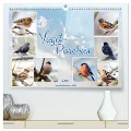 Vogel-Pärchen (hochwertiger Premium Wandkalender 2025 DIN A2 quer), Kunstdruck in Hochglanz - Sabine Löwer