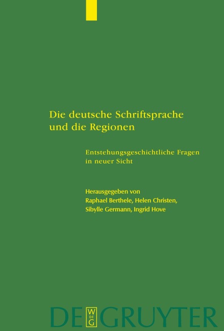 Die deutsche Schriftsprache und die Regionen - 