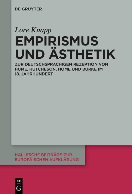 Empirismus und Ästhetik - Lore Knapp