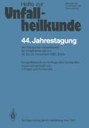 Cover-Bild zum Titel '44. Jahrestagung der Deutschen Gesellschaft für Unfallheilkunde e.V.' von ''