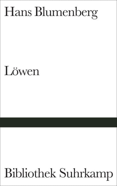 Löwen - Hans Blumenberg