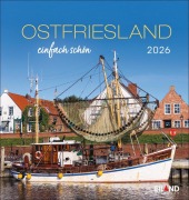 Ostfriesland Postkartenkalender 2026 - einfach schön - 