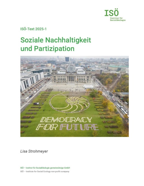 Soziale Nachhaltigkeit und Partizipation - Lisa Strohmeyer