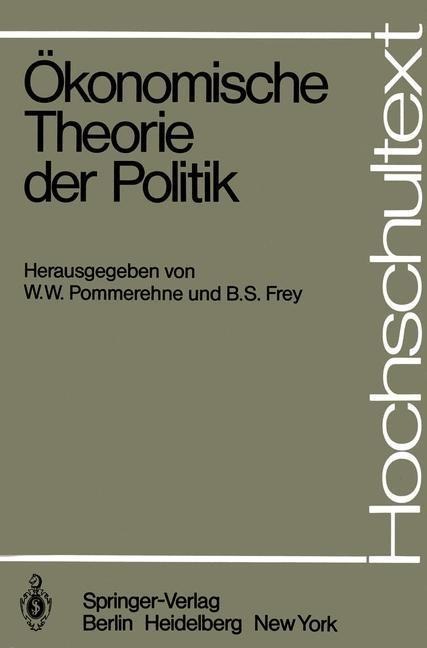 Ökonomische Theorie der Politik - 