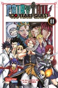 Cover-Bild zum Titel 'Fairy Tail - 100 Years Quest 11' von 'Hiro Mashima, Atsuo Ueda'