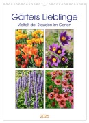 Cover-Bild zum Titel 'Gärtners Lieblinge - Vielfalt der Stauden im Garten (Wandkalender 2026 DIN A3 hoch), CALVENDO Monatskalender' von 'Anja Frost'