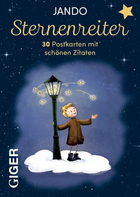 Grusskarten Sternenreiter - Jando