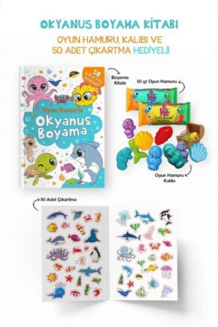 Okyanus Boyama Kitabi - Bilge Yorulmaz