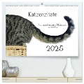 Katzenzitate 2025 (hochwertiger Premium Wandkalender 2025 DIN A2 quer), Kunstdruck in Hochglanz - Dogmoves Dogmoves