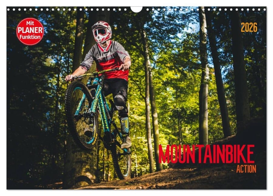 Mountainbike Action (Wandkalender 2026 DIN A3 quer), CALVENDO Monatskalender - Dirk Meutzner