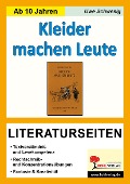 Cover-Bild zum Titel 'Kleider machen Leute - Literaturseiten' von 'Uwe Schwesig'