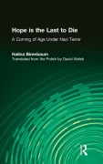 Cover-Bild zum Titel 'Hope Is the Last to Die' von 'Halina Birenbaum'