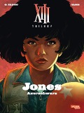 Cover-Bild zum Titel 'XIII Trilogy 1: Jones: Azurschwarz' von 'Yann'