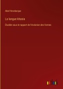 Cover-Bild zum Titel 'La langue khasia' von 'Abel Hovelacque'