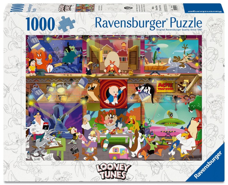 Erwachsenenpuzzle 1000 Teile - Looney Tunes Studio - 
