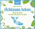 Achtsam leben - Tischaufsteller - Anne Friedrich