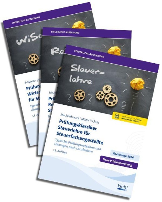 Bücherpaket Prüfungsklassiker für Steuerfachangestellte - 