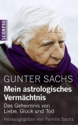 Cover-Bild zum Titel 'Mein astrologisches Vermächtnis' von 'Gunter Sachs'