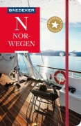 Cover-Bild zum Titel 'Baedeker Reiseführer Norwegen' von 'Christian Nowak, Rasso Knoller'