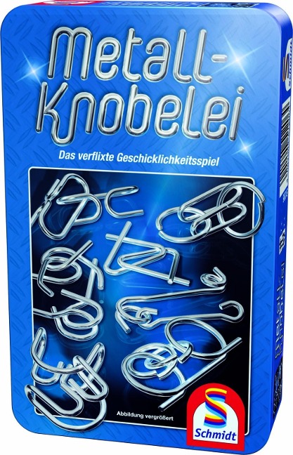 Metall-Knobelei in Metalldose - 