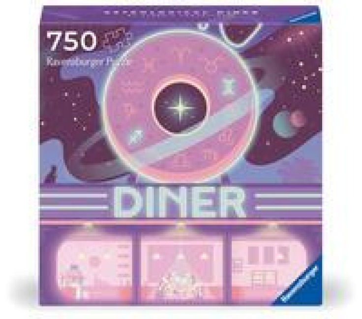 Erwachsenenpuzzle 750 Teile Art&Soul Collection - Astrological Diner - 