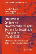 International Conference on Advanced Intelligent Systems for Sustainable Development (AI2SD'2023) - 