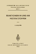 Cover-Bild zum Titel 'Reaktionen in und an Festen Stoffen' von 'Karl Hauffe'