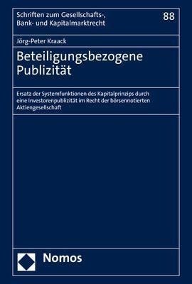 Beteiligungsbezogene Publizität - Jörg-Peter Kraack