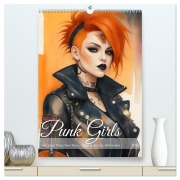 Cover-Bild zum Titel 'Punk Girls mit einer Prise New Wave (hochwertiger Premium Wandkalender 2026 DIN A2 hoch), Kunstdruck in Hochglanz' von 'DeVerviers DeVerviers'