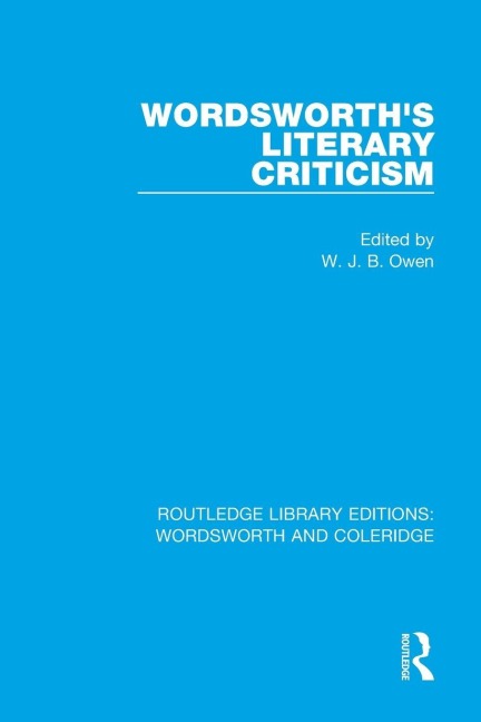 Wordsworth's Literary Criticism - 