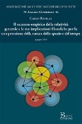 Cover-Bild zum Titel 'Il successo empirico della relatività generale e le sue implicazioni filosofiche per la comprensione della natura dello spazio e del tempo' von 'Carlo Rovelli'