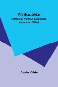 Cover-Bild zum Titel 'Philoctète' von 'André Gide'