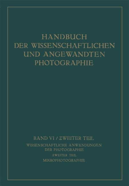 Wissenschaftliche Anwendungen der Photographie - T. Paeterfi
