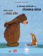 Cover-Bild zum Titel 'Herr Hase & Frau Bär. Kinderbuch Deutsch-Italienisch' von 'Christa Kempter'