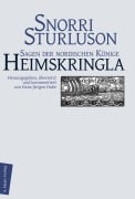 Cover-Bild zum Titel 'Heimskringla - Sagen der nordischen Könige' von 'Snorri Sturluson'
