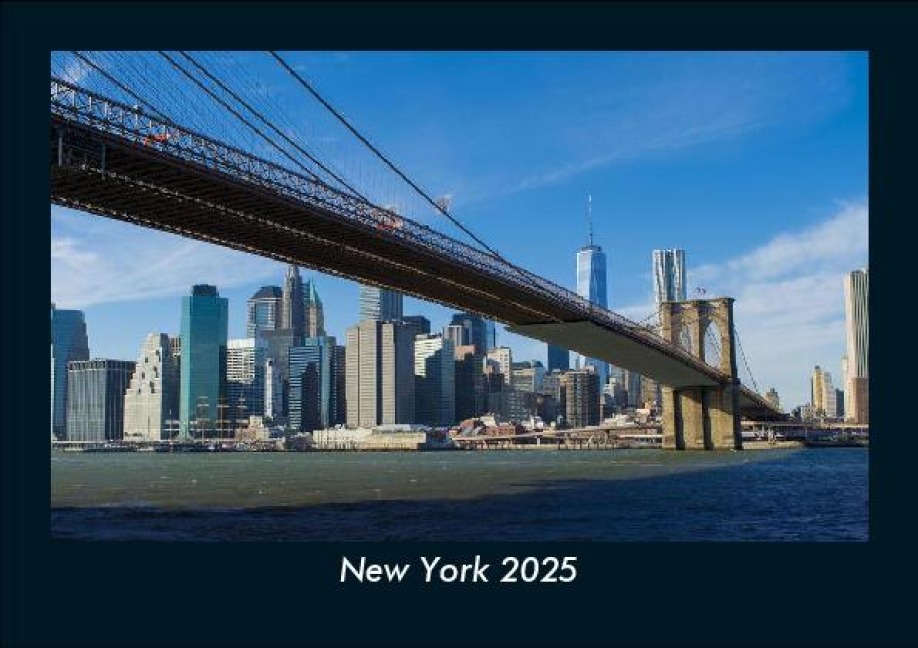 New York 2025 Fotokalender DIN A5 - Tobias Becker