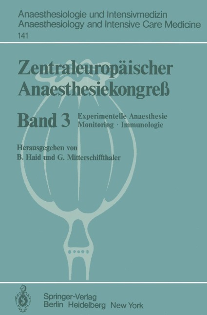Zentraleuropäischer Anaesthesiekongreß - 