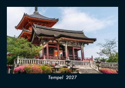 Cover-Bild zum Titel 'Tempel  2027 Fotokalender DIN A5' von 'Tobias Schmitt, Kevin Heber'